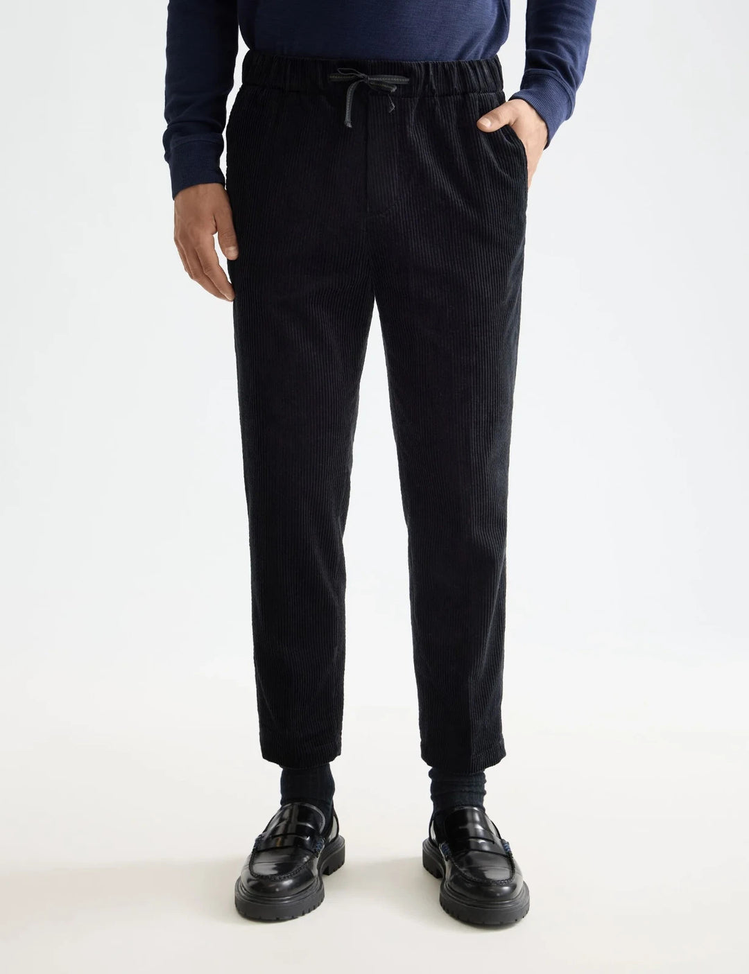 Scotch & Soda Fave Relaxed Tapered Fit Corduroy Pants MSRP $168