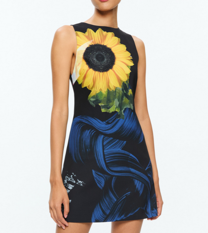 Alice and Olivia Clyde Shift Dress MSRP $440