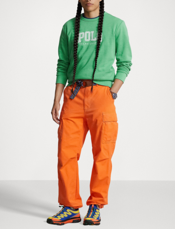 Polo Ralph Lauren Logo Fleece Sweatshirt MSRP $148