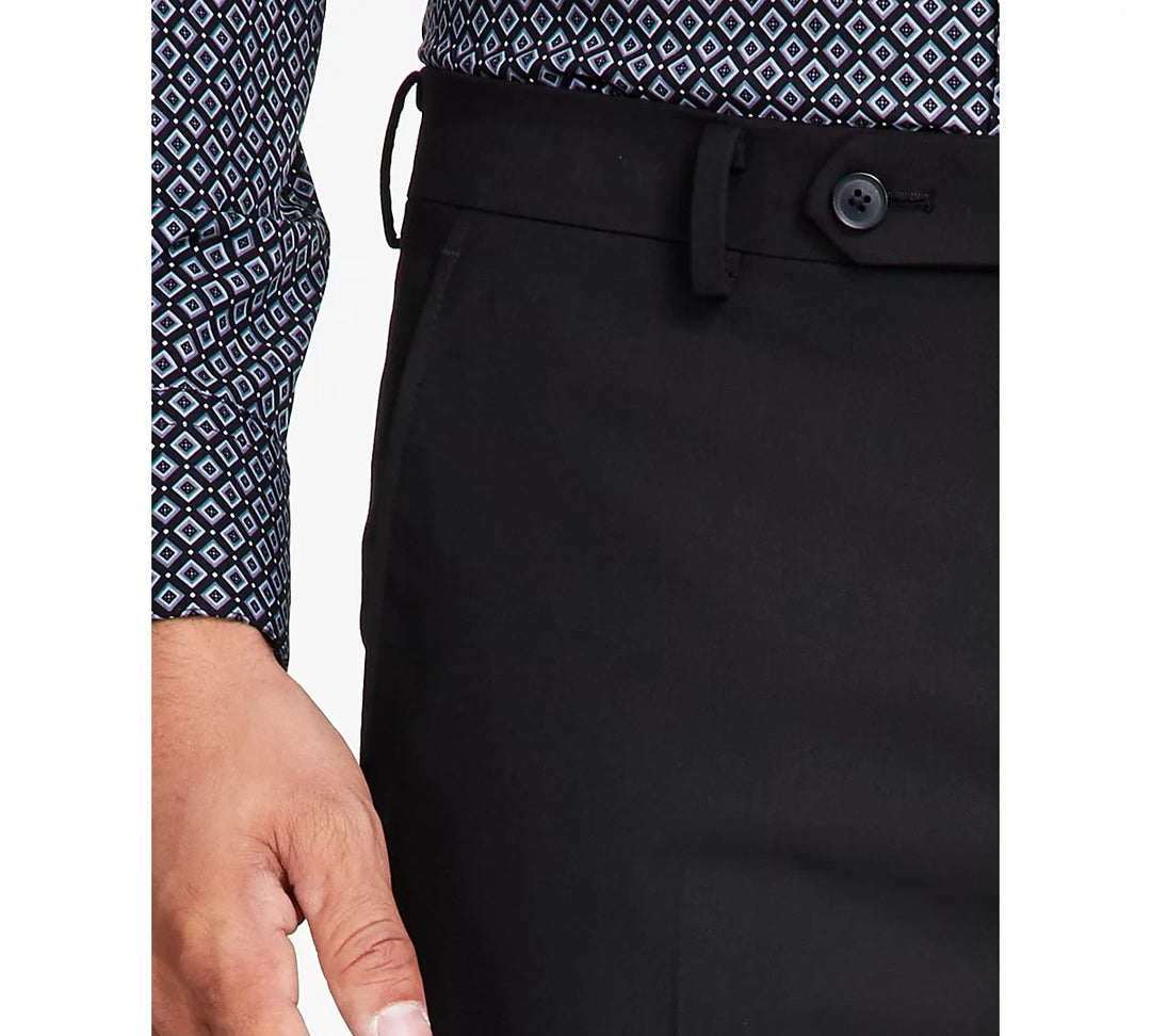 Alfani Slim-Fit Stretch Solid Suit Pants MSRP $135
