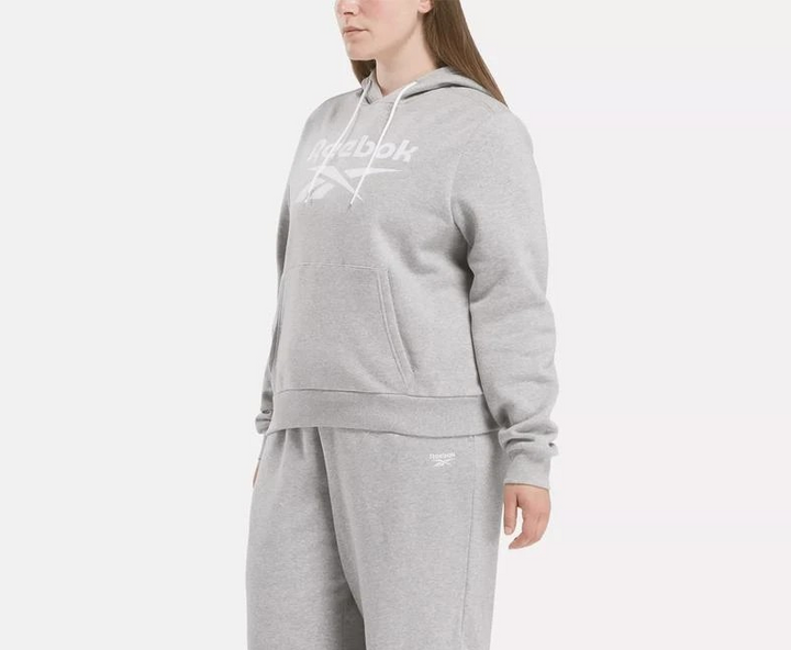Reebok Women's Big Logo Fleece Hoodie MSRP $55