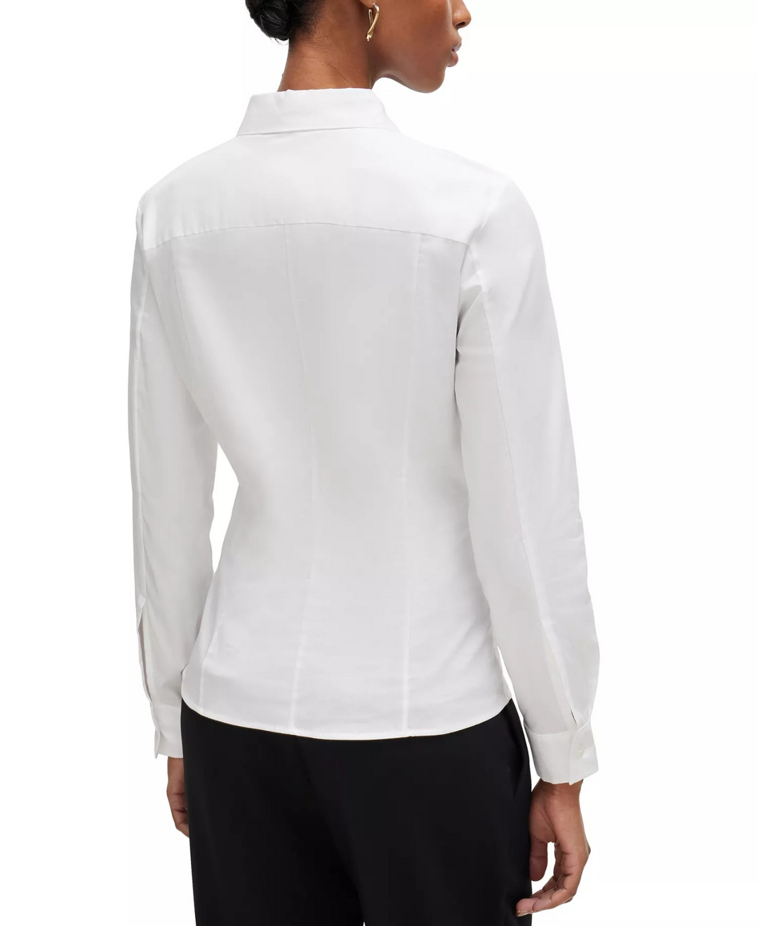 BOSS by Hugo Boss Women's Slim-Fit Blouse MSRP $199