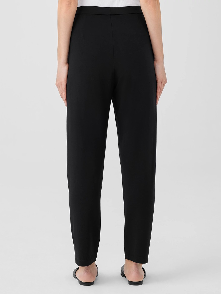 Eileen Fisher Stretch Jersey Knit Slouchy Pant MSRP $148