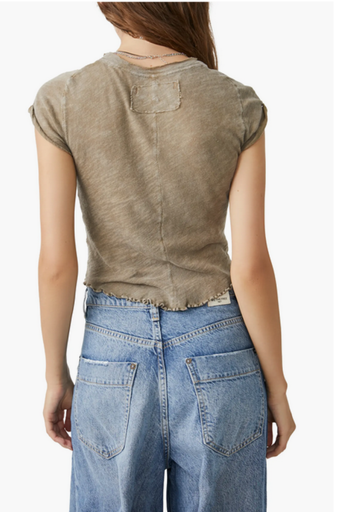 Free People Be My Baby Tee MSRP $38