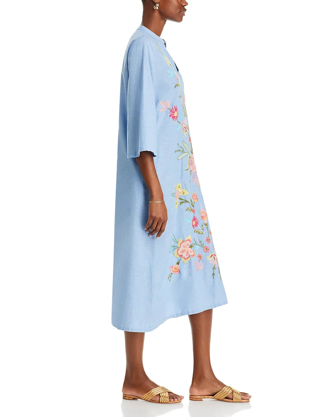 Johnny Was Camellia Cotton Dress MSRP $295