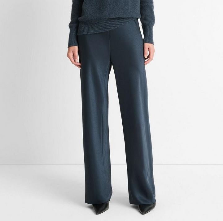 Vince High Waist Fluid Bias Pants MSRP $368