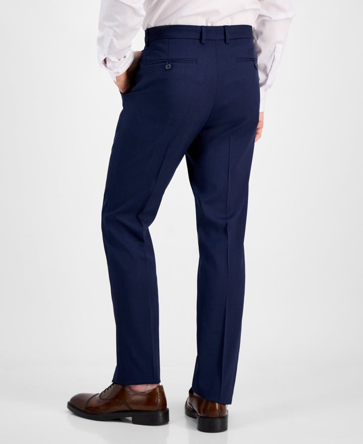 DKNY Men's Modern-Fit Solid Dress Pants MSRP $95