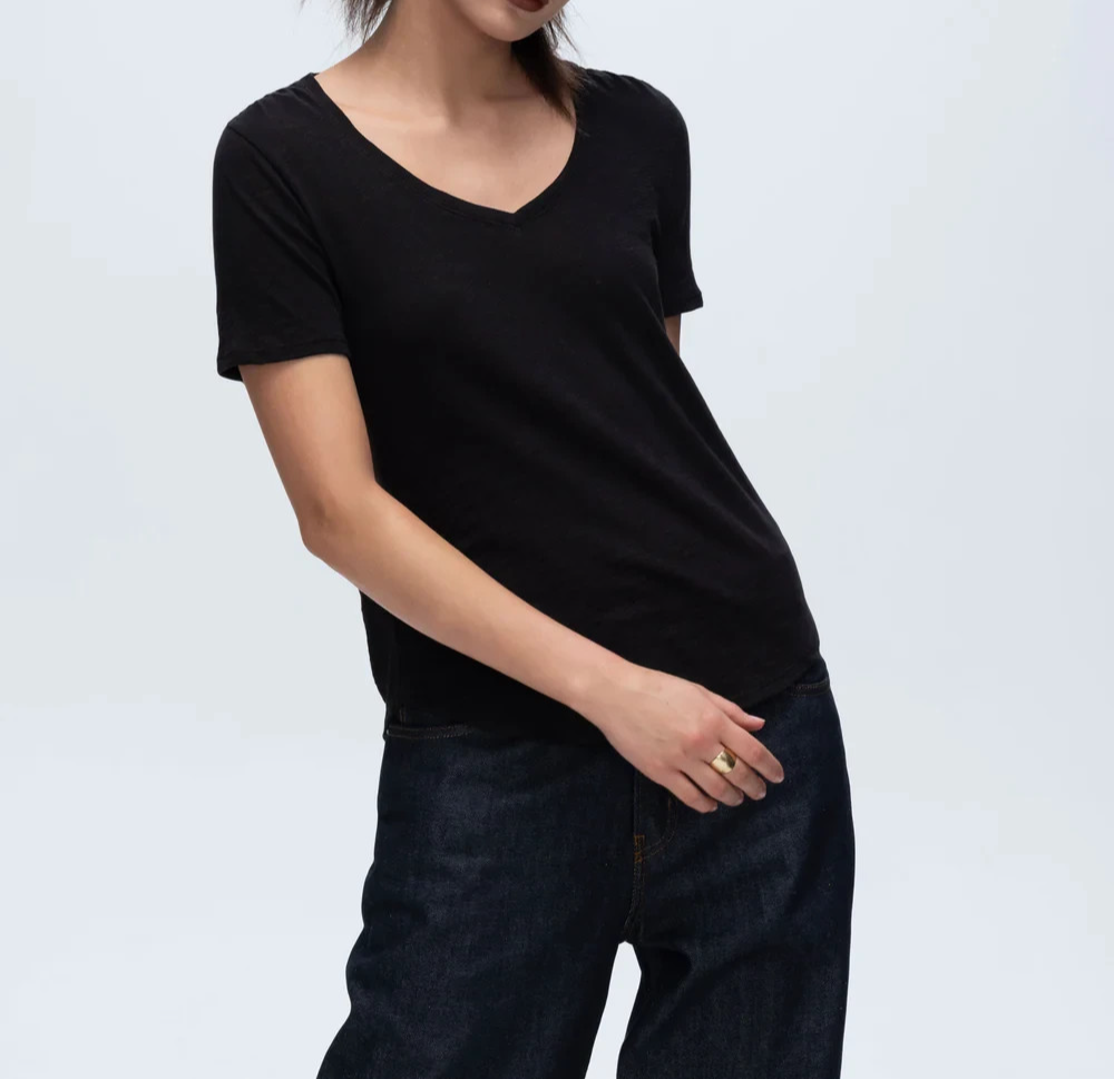ATM Short Sleeve V-Neck Tee MSRP $85