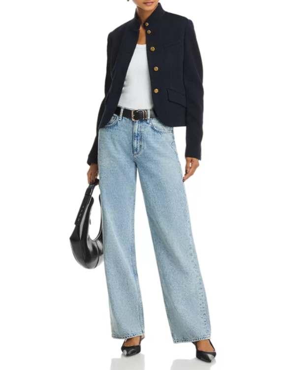 rag & bone Slade Textured Blazer MSRP $598