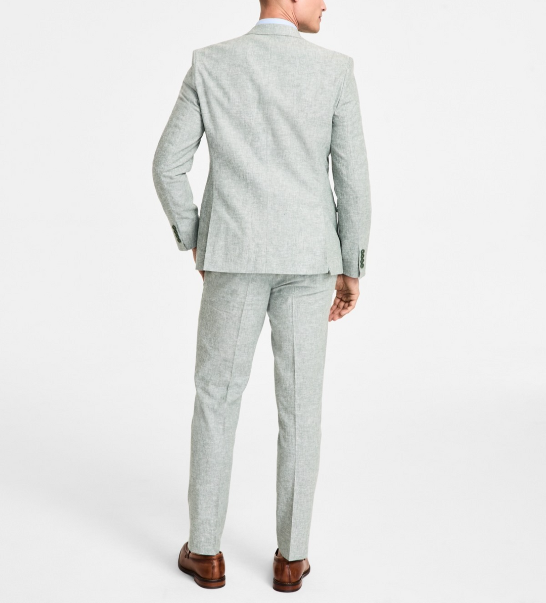 Bar III Men's Slim-Fit Linen Suit Jacket MSRP $360