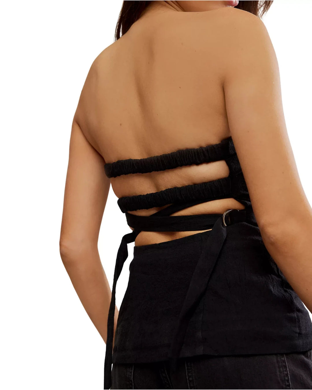 Free People Lora Strappy Back Tube Top MSRP $98