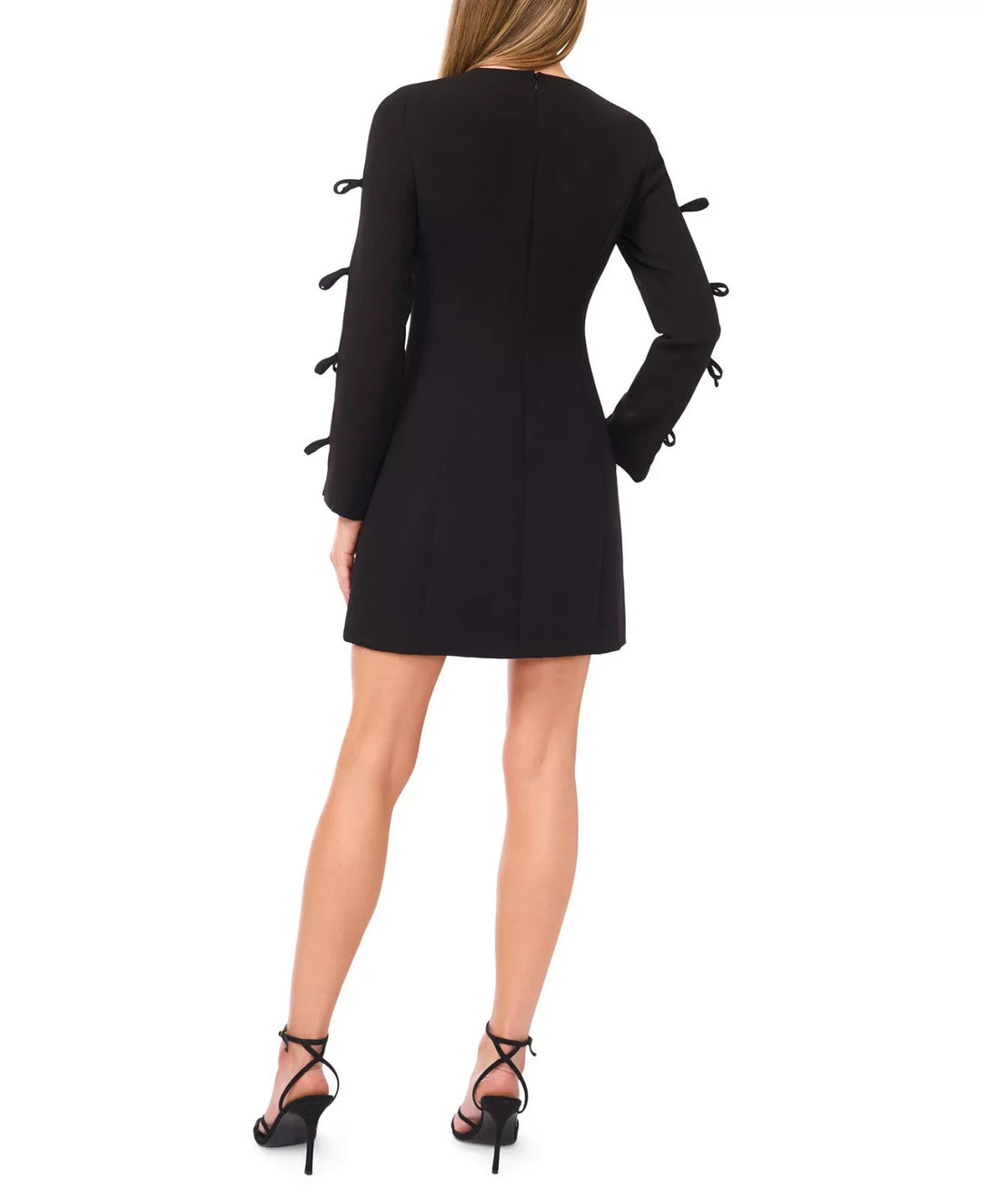 CeCe Women's Round Neck Mini Dress MSRP $139