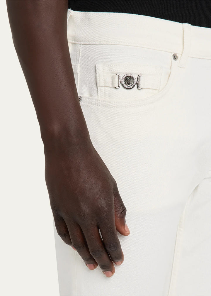 Versace Straight Leg Jeans MSRP $725