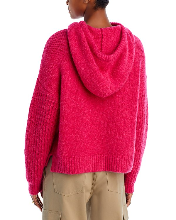 AQUA Long Sleeve Hooded Sweater MSRP $78