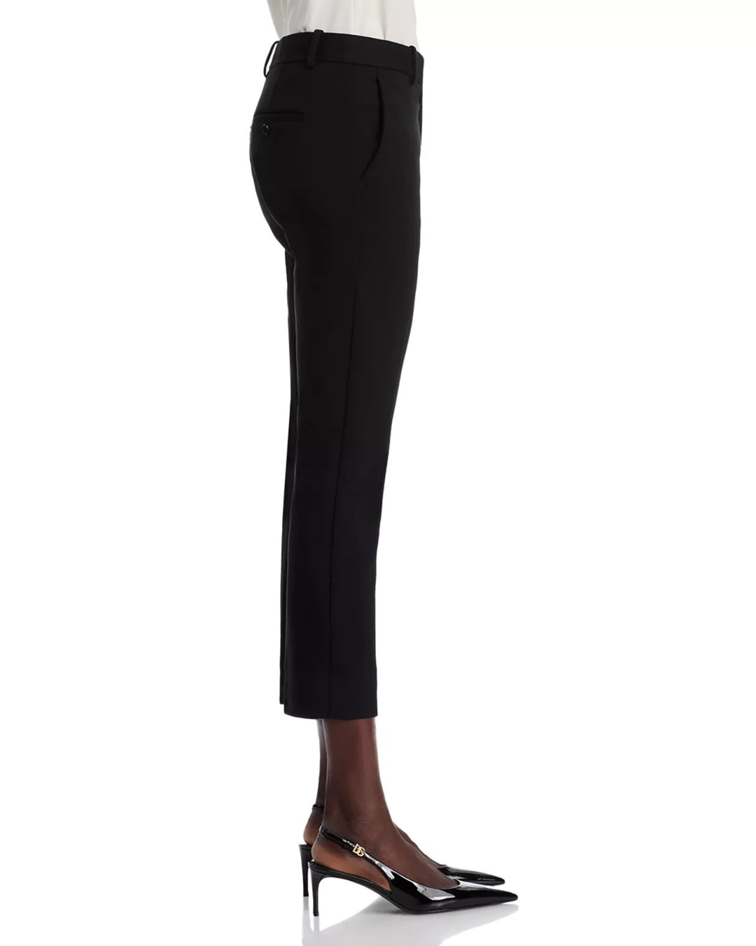 Theory Treeca 2 Smooth Cropped Trousers MSRP $295