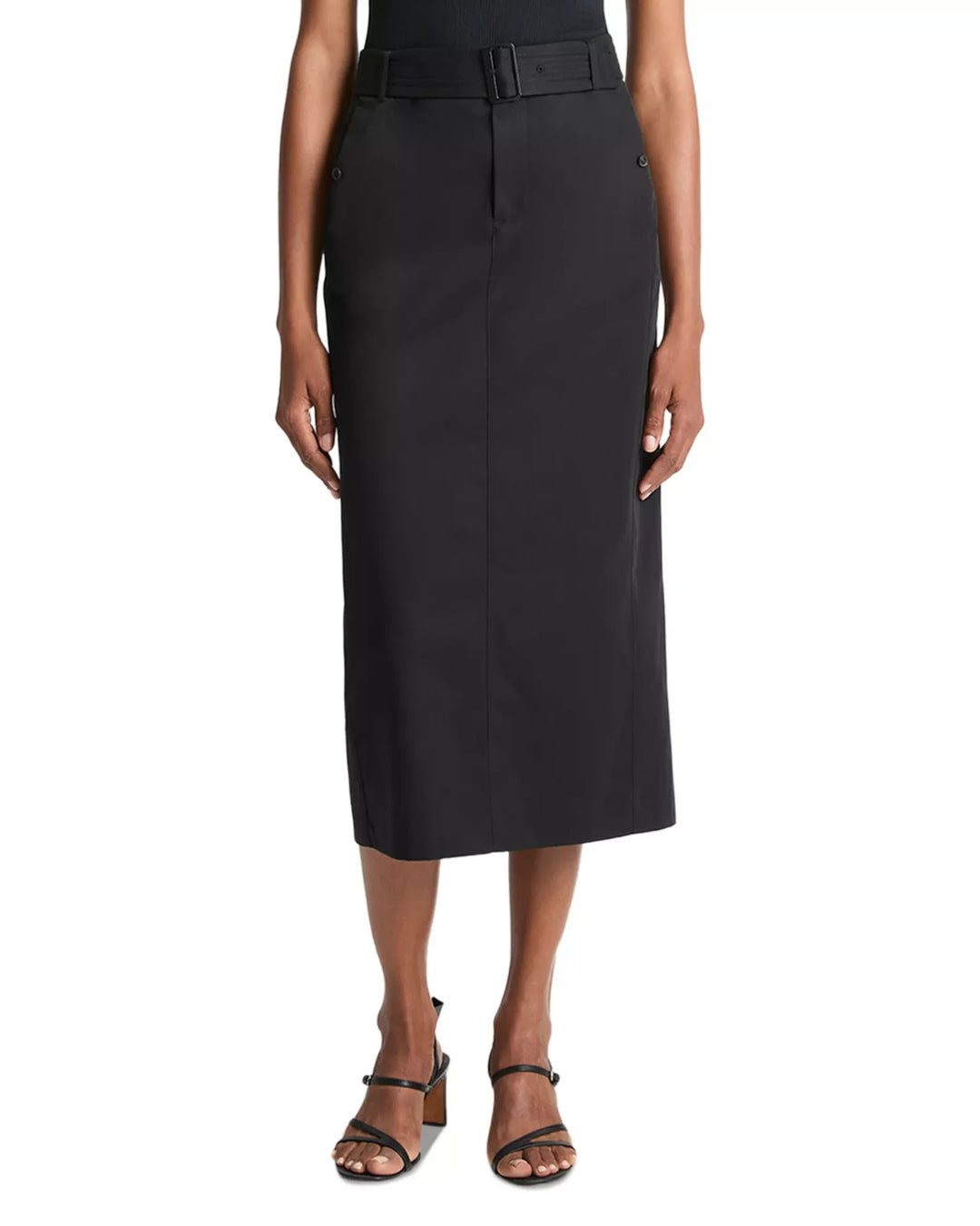 Vince Belted Midi Skirt  MSRP $468