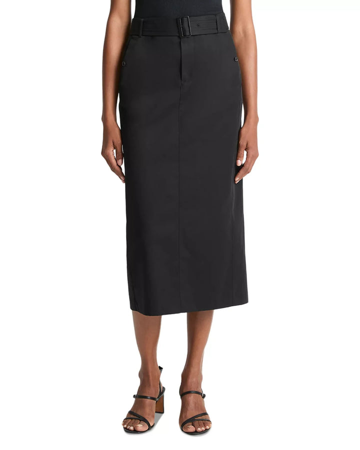 Vince Belted Midi Skirt  MSRP $468