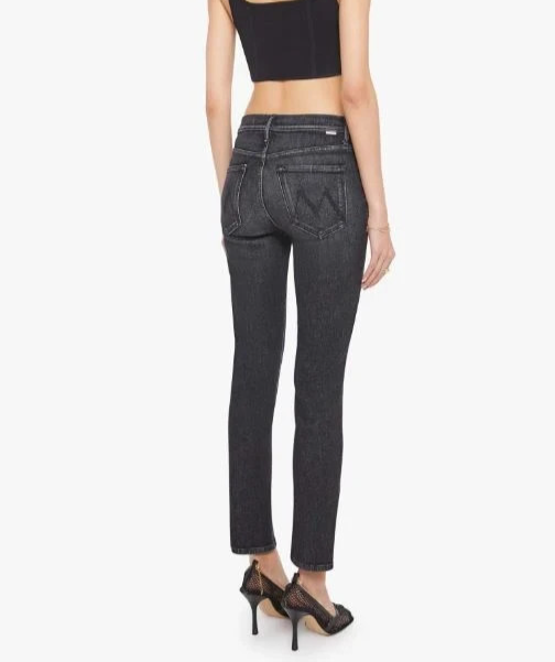 Mother Mid Rise Dazzler Flood Jeans- Keep it Sharp MSRP $258