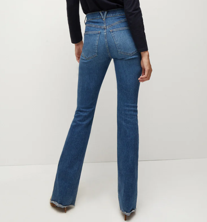 Veronica Beard Cameron High Rise Bootcut Jeans