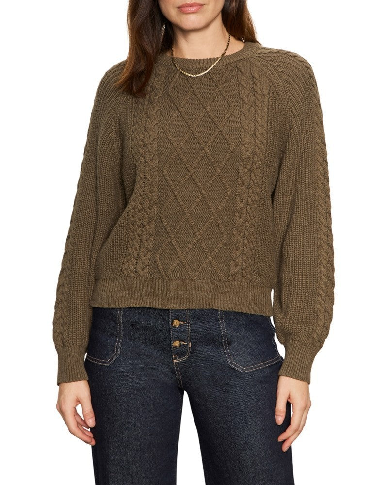 Sanctuary Nomad Cable Popover Sweater MSRP $79