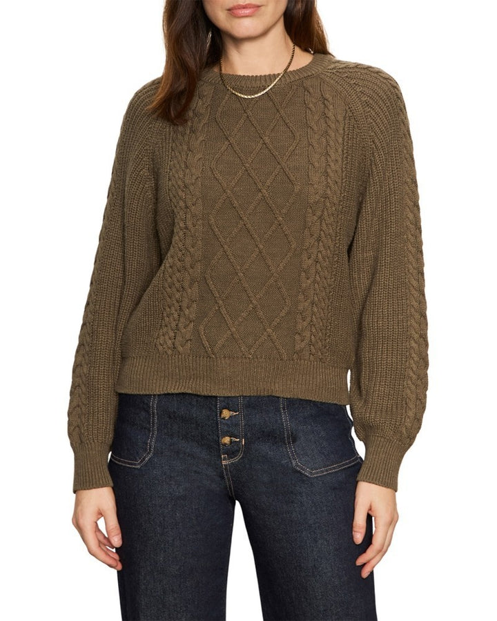 Sanctuary Nomad Cable Popover Sweater MSRP $79