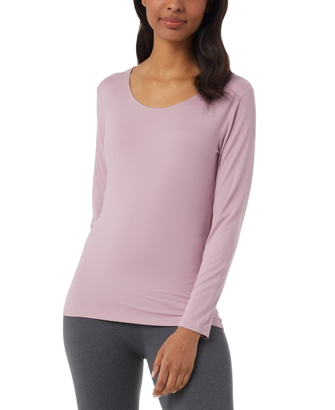 32 Degrees  Long-Sleeve Scoop-Neck Top MSRP $24