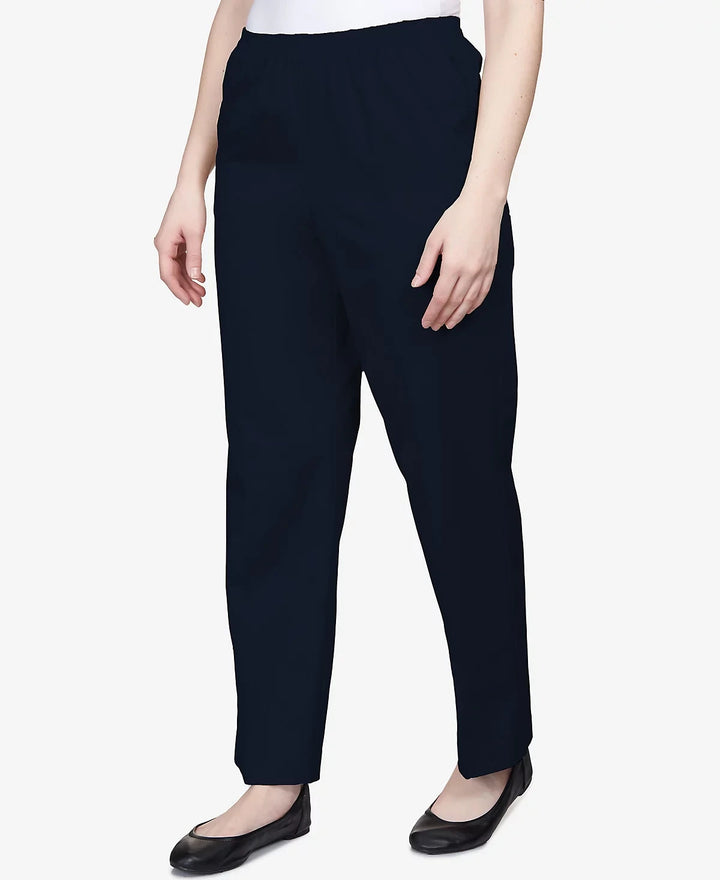Alfred Dunner Classics Twill Pull-On Pants MSRP $44