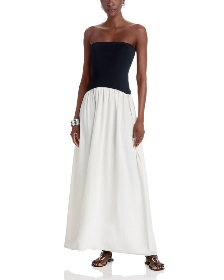 Solid & Striped the Strapless Soglio Dress MSRP $298