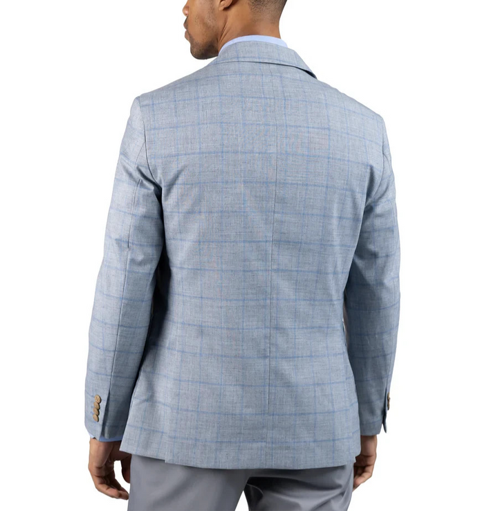 Tailorbyrd Melange Windowpane Sport Coat MSRP $325
