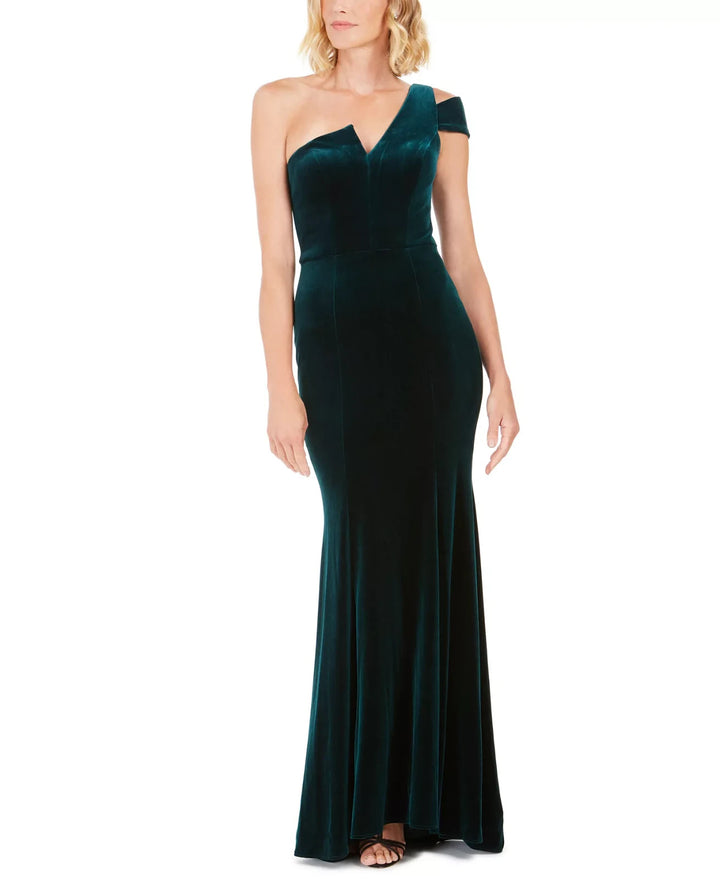 Betsy & Adam Velvet Gown MSRP $249