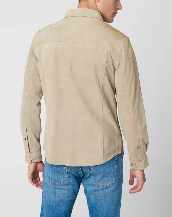 BLANKNYC Leather Shirt Jacket MSRP $298