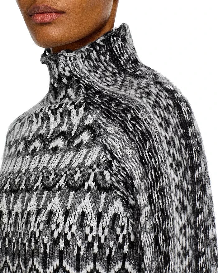 STEVE MADDEN Indie Funnel Neck Sweater MSRP $89