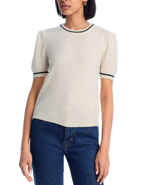 FRAME The Cashmere Gathered Sweater MSRP $468