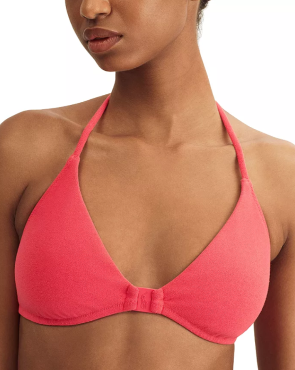 Polo Ralph Lauren Halter Triangle Bikini Top MSRP $100
