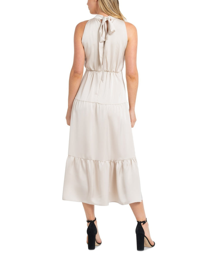 Sam Edelman Women's Tiered-Skirt Sleeveless Dress MSRP $138