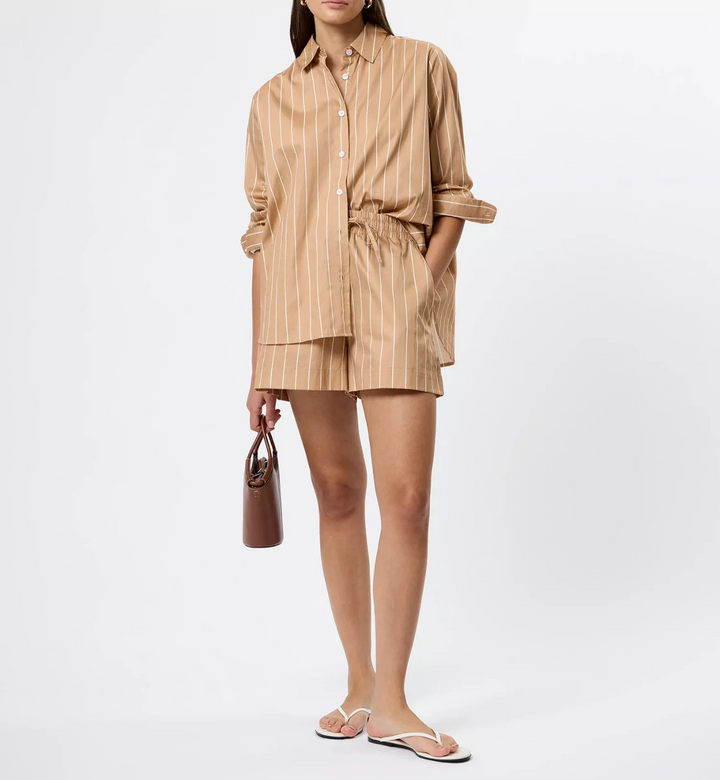 French Connection Women's Alexis Long-Sleeve Shirt MSRP $88