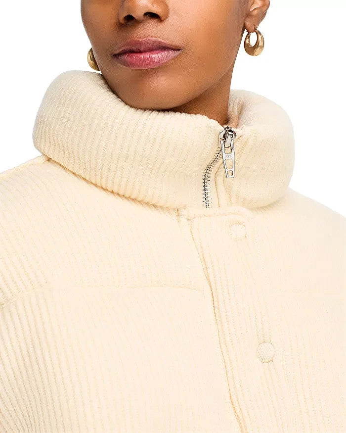 BLANKNYC Ribbed Sweater Jacket MSRP $188