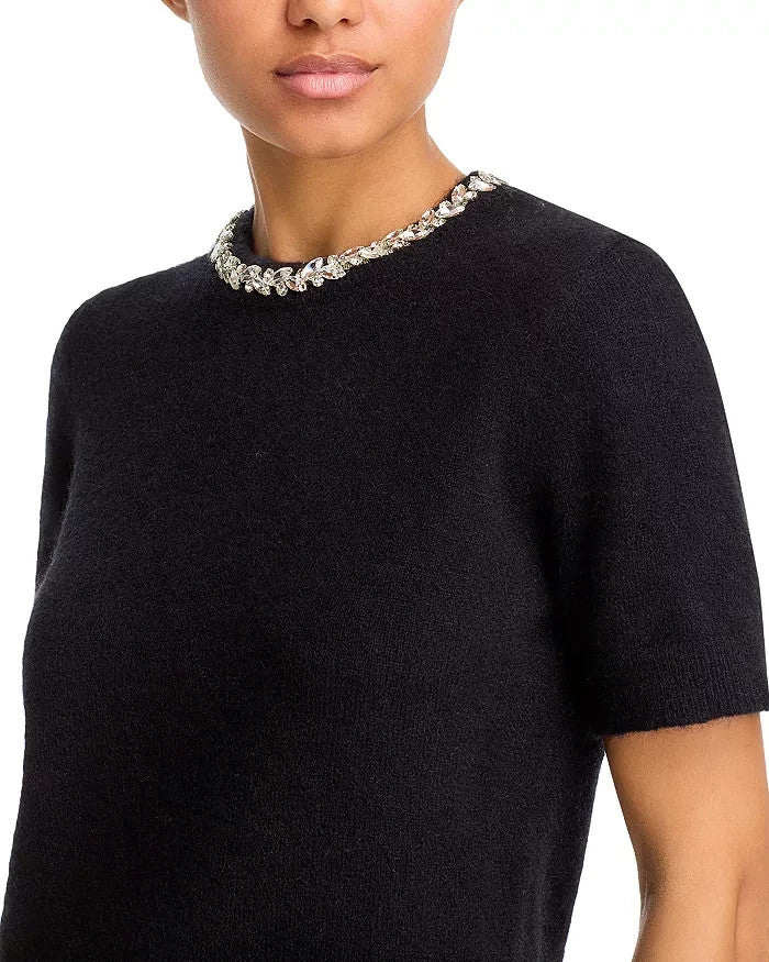 Velvet by Graham & Spencer Layton Rhinestone Top MSRP $219