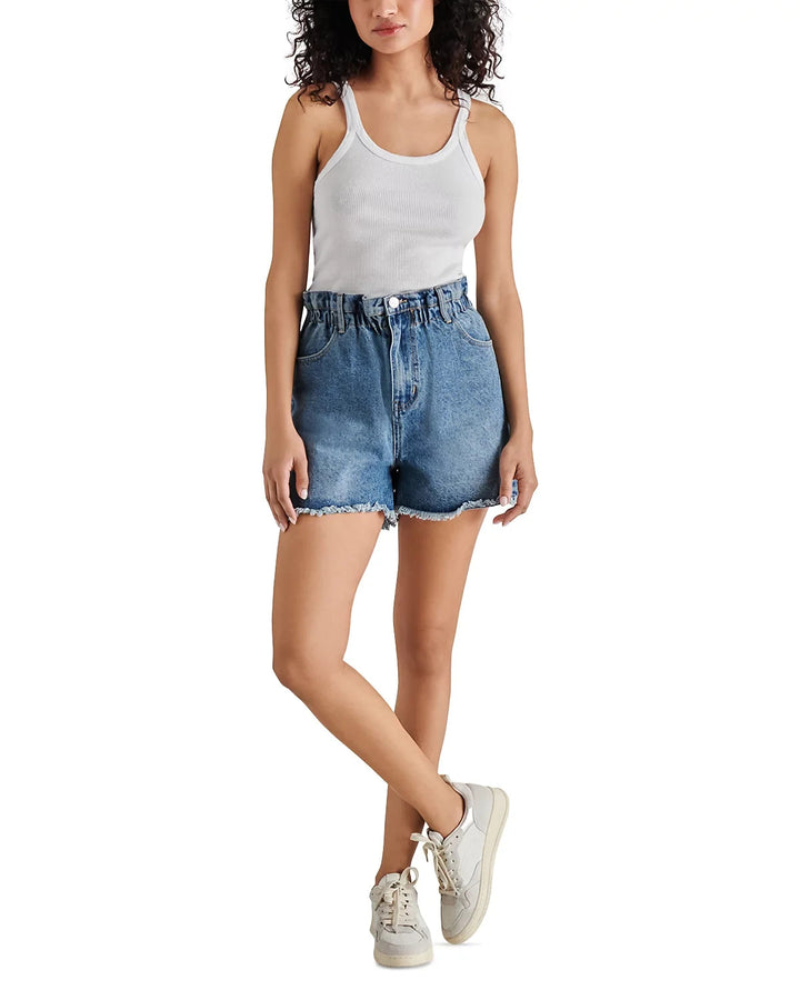 STEVE MADDEN Lunetta Denim Shorts MSRP $69