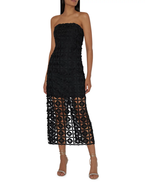 MILLY Kait Tile Lace Dress MSRP $595