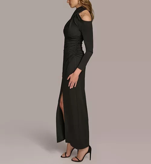 Donna Karan New York Cold-Shoulder Gown MSRP $219