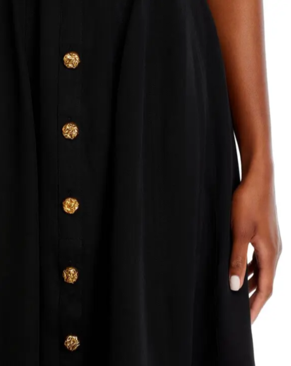 AQUA x Liat Baruch Button Front Midi Dress MSRP $128