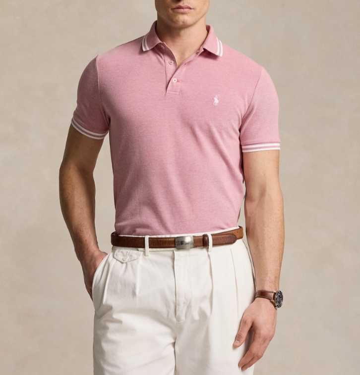 Polo Ralph Lauren Classic Fit Stretch Mesh Polo Shirt MSRP $115