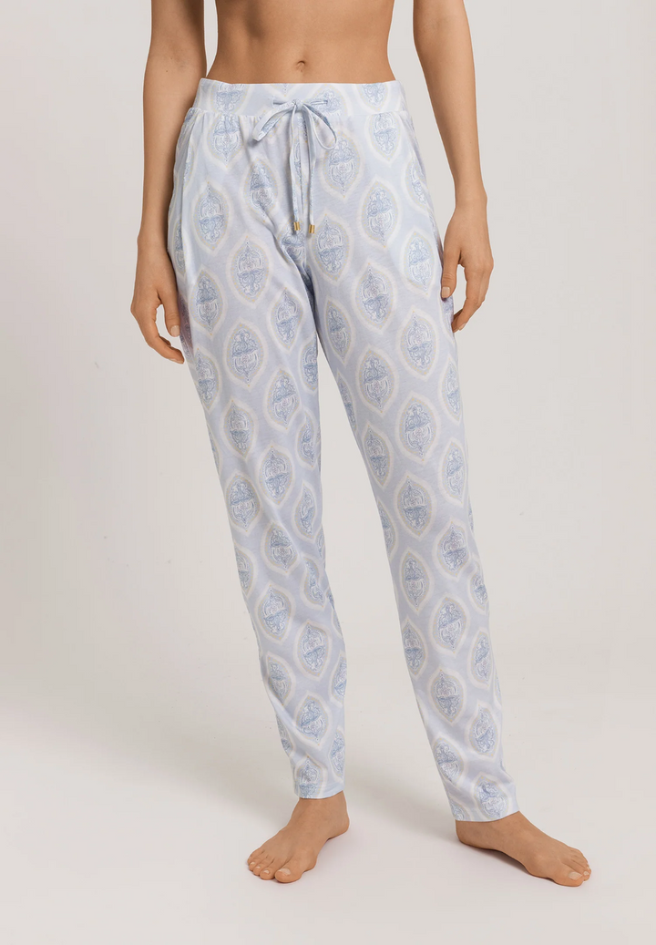 Hanro Sleep & Lounge Printed Knit Long Pants MSRP $160
