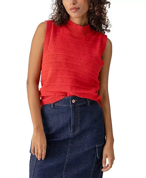 Sanctuary Life Is Easy Mock Neck Sweater MSRP $59