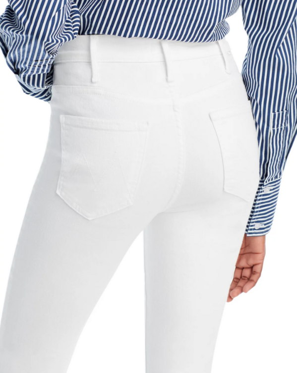 MOTHER The Hustler High Rise Flare Leg Ankle Jeans MSRP $228