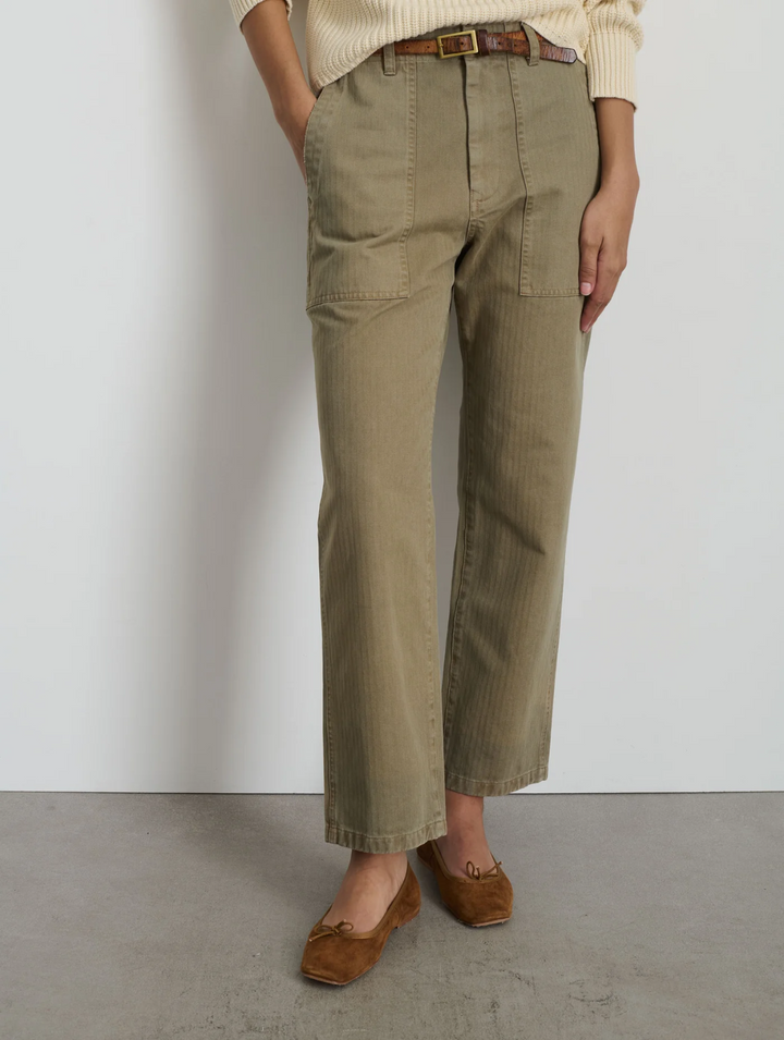 Alex Mill Neil Herringbone Straight Pants MSRP $155