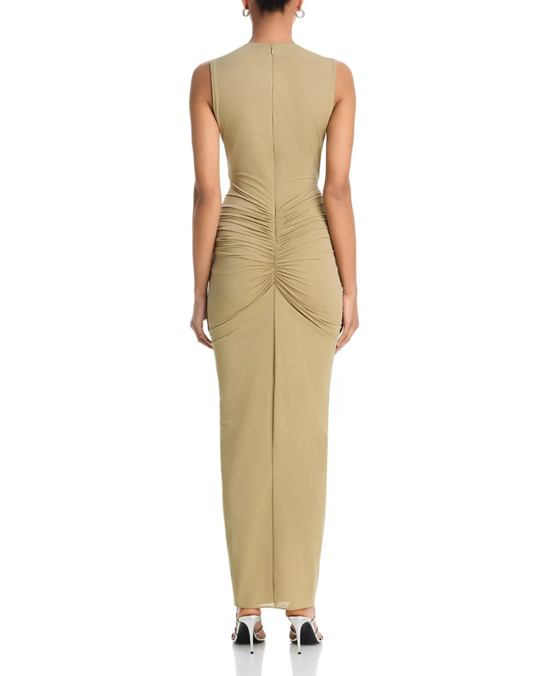 Ronny Kobo Hartley Gathered Dress MSRP $478