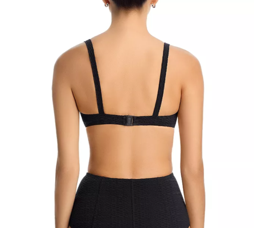 Lisa Marie Fernandez Balconette Bikini Top Size M # 17B 804 New