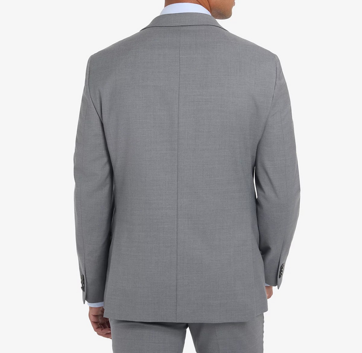 Tommy Hilfiger Men's Solid Pearl Grey Suit Separate Jacket MSRP $450